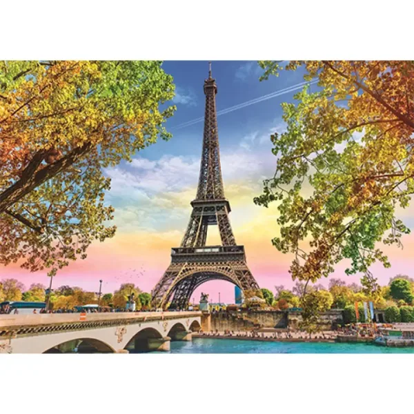 Parisul Romantic puzzle 500 bucăți - Trefl imaginea 2