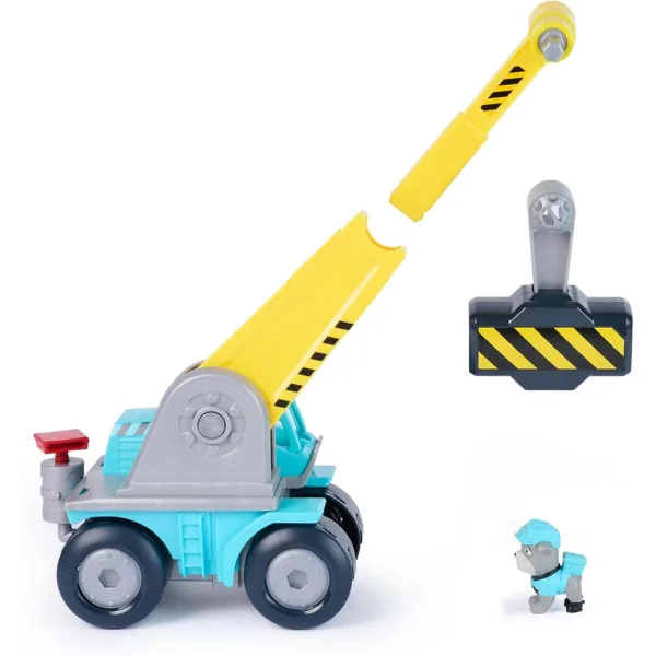 Paw Patrol: Rubble și echipa sa Vehicul de construcție - Spin Master imaginea 3