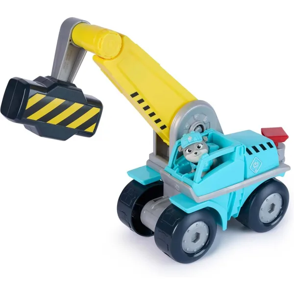 Paw Patrol: Rubble și echipa sa Vehicul de construcție - Spin Master imaginea 4