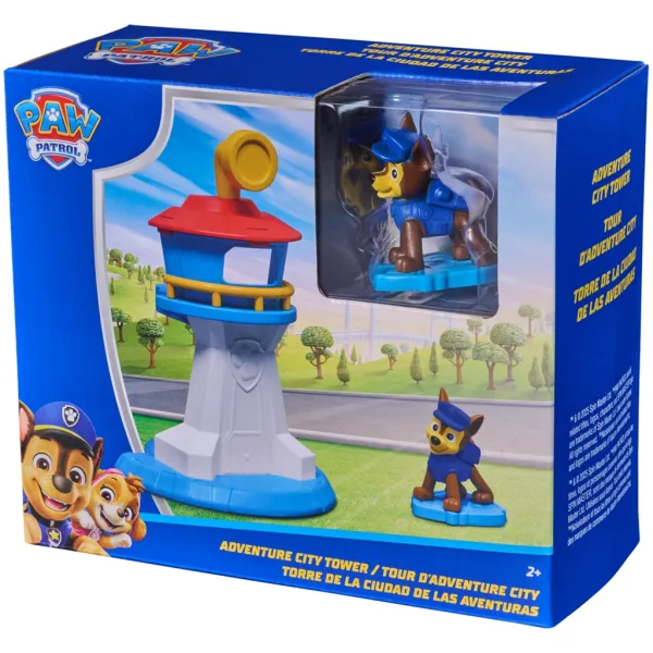 Paw Patrol: Adventure City Tower turn de observație cu figurina Chase – Spin Master imaginea 2