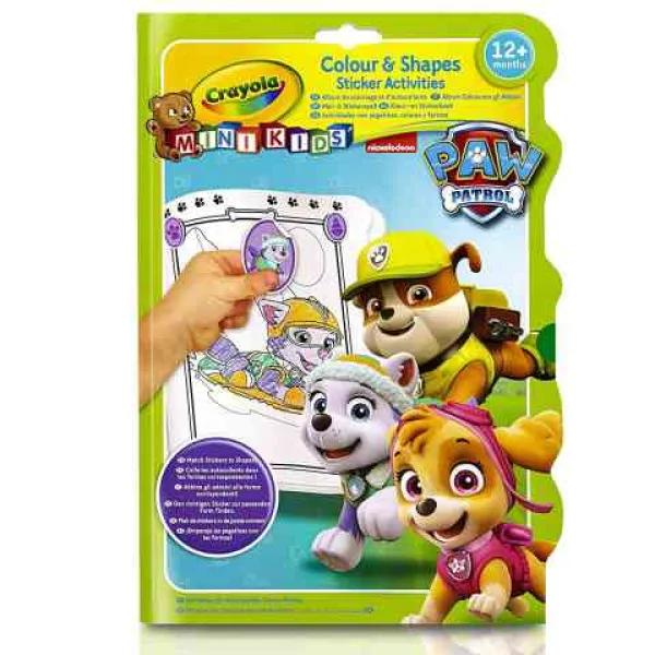 Patrula Câinilor caiet de colorat și activități - Crayola imaginea 1