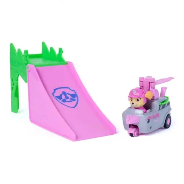 Paw Patrol Dino Movie - Vehicule acrobatic răsturnat Skye - Spin Master imaginea 3
