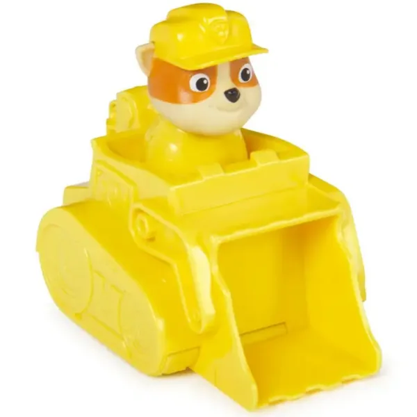 Paw Patrol: Rescue Racers Rubble cu utilaj - Spin Master imaginea 3