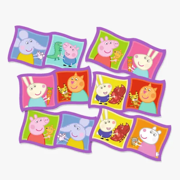 Peppa porcul domino - Trefl imaginea 2
