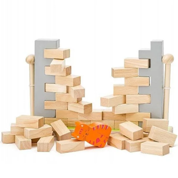 Pisică pe perete jucărie de echilibru - Woodyland imaginea 3