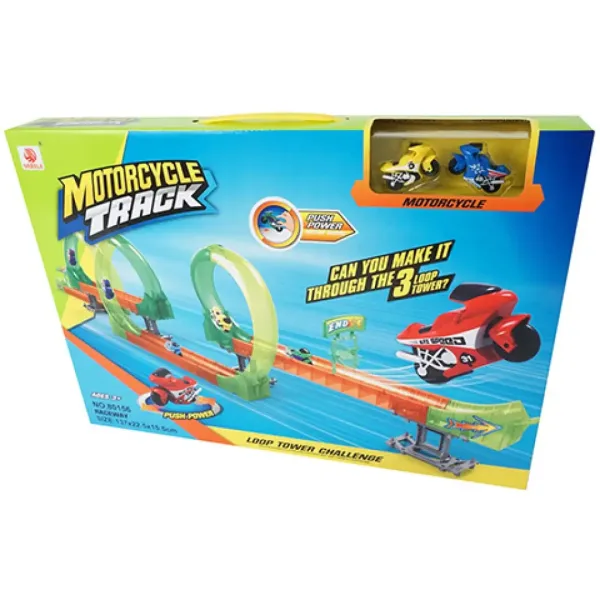 Pistă motor cascador 2 bucăţi motor mic imaginea 1