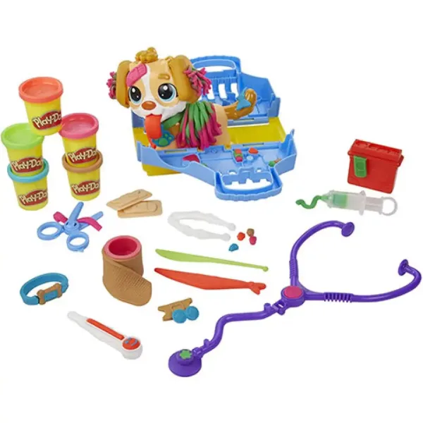 Play-Doh Care 'n Carry Vet set plastilină - Hasbro imaginea 3