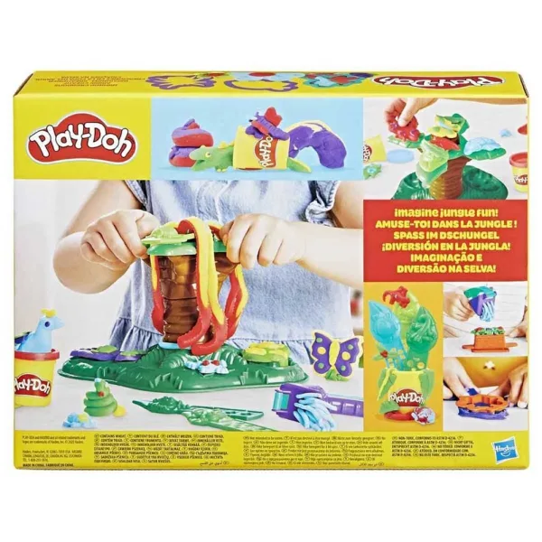 Play-Doh: Set de plastilină Treetop creations cu 5 cutii și alte accesorii - Hasbro imaginea 2