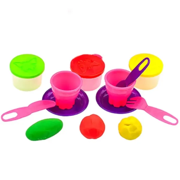 Play-Dough: set de plastilină tavă cu accesorii imaginea 2