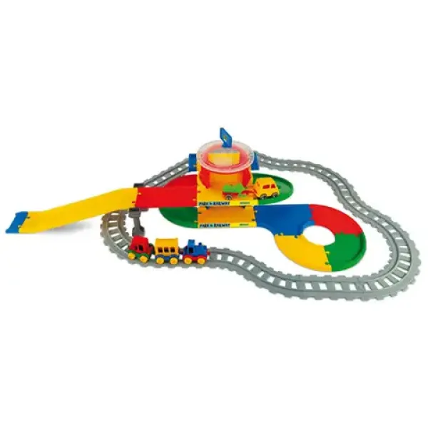 Play Track parcare și pistă feroviară imaginea 2