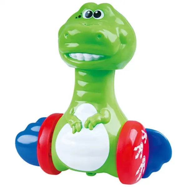 Playgo: Apasă și rostogolește dinozaur vesel imaginea 2