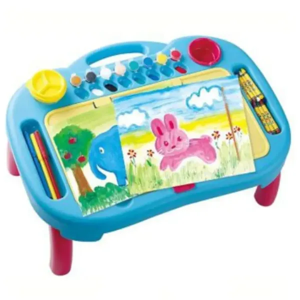 Playgo: Set de desen și pictură portabil imaginea 2