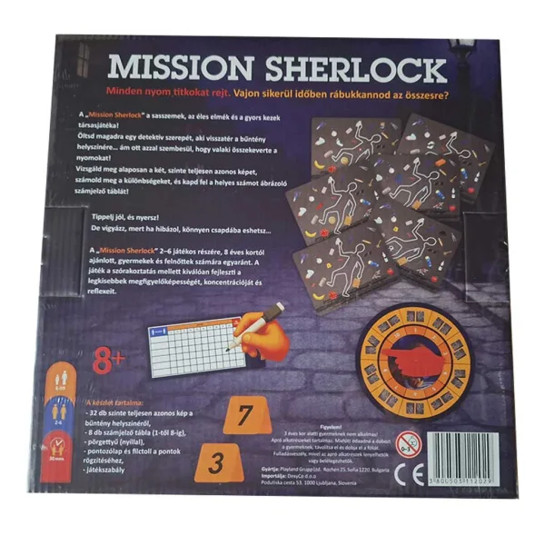 Playland: Joc de societate Misiunea Sherlock imaginea 2