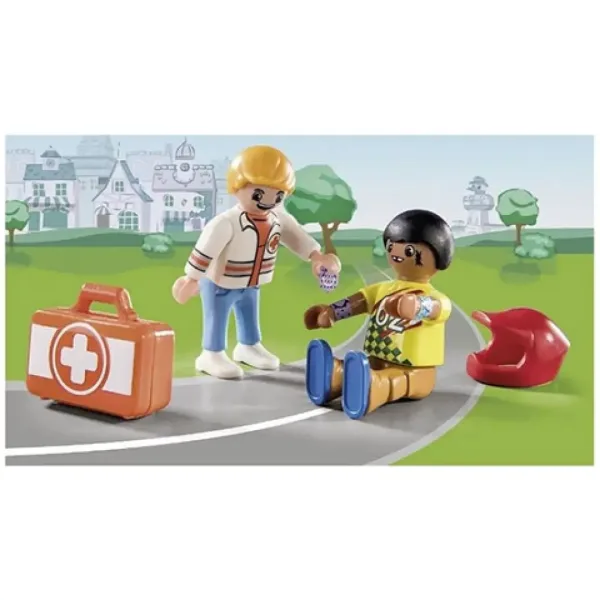 Playmobil: Duck on Call – Salvatorii în acțiune: accident la cursă (70919) imaginea 2