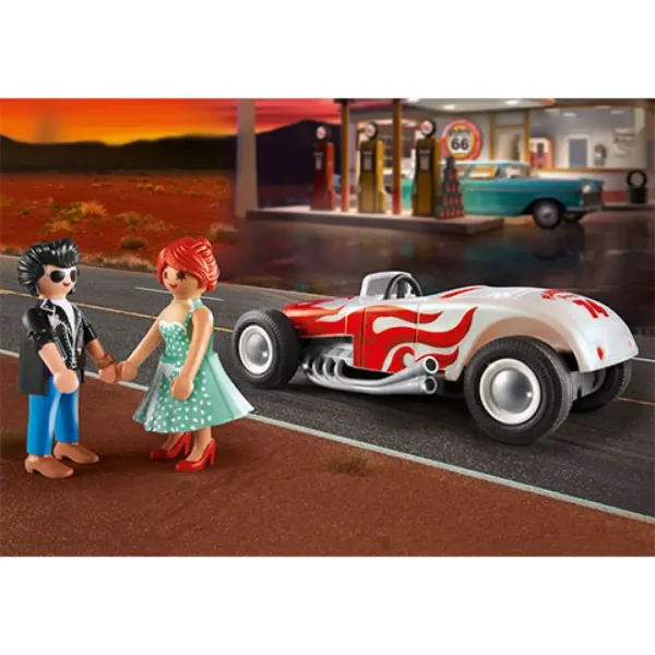 Playmobil: Pachet de început Hot Rod (71078) imaginea 3