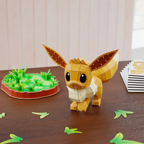 Pokémon – Puzzle 4D Eevee - Spin Master imaginea 2