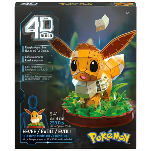 Pokémon – Puzzle 4D Eevee - Spin Master imaginea 4