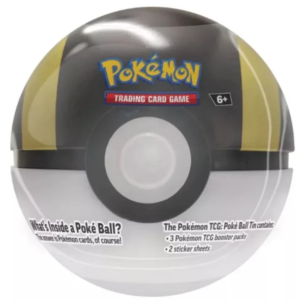 Pokémon TCG 2024 Cutie Ball Tin – Cutieball în formă de cutie metalică cu 3 boostere în mai multe variante imaginea 2