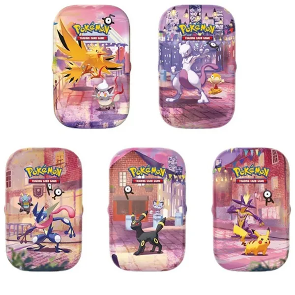 Pokémon TCG: 30th Celebration Mini Tin 2 buc cu pachet booster în mai multe variante 1 buc imaginea 2