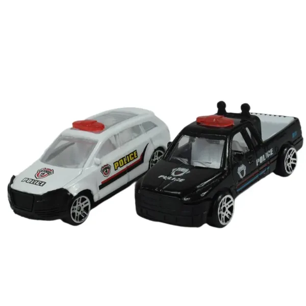Police Brigade: Set mașină de poliție cu accesorii imaginea 3