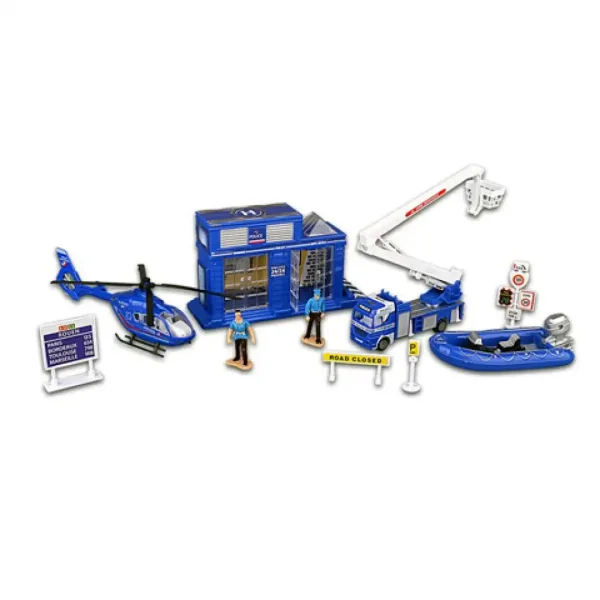 Police Play Set Francez cu accesorii imaginea 2