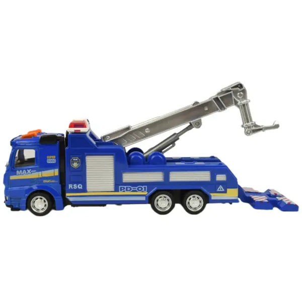 Police Set: camion politie cu lumina si sunet in diverse versiuni 19cm 1 bucată imaginea 13