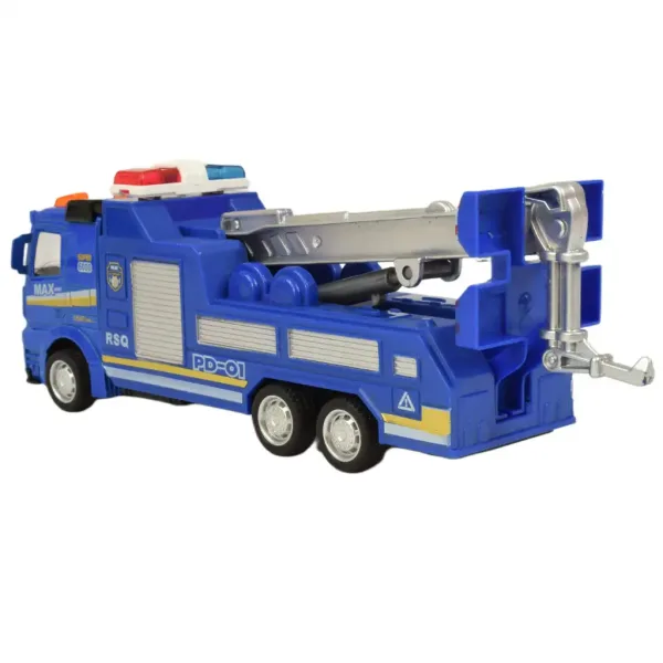 Police Set: camion politie cu lumina si sunet in diverse versiuni 19cm 1 bucată imaginea 14