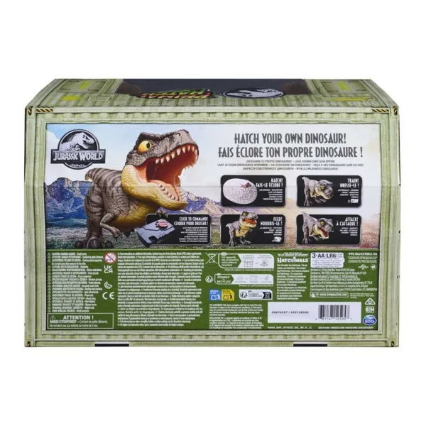 Primal Hatch Interactiv T-Rex dinozaur în ou 2.0 - Spin Master imaginea 5