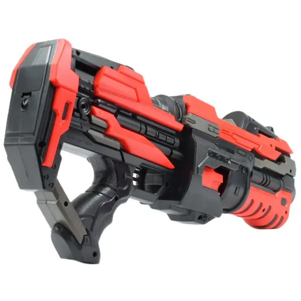 Pro Attack: Pistol electronic cu burete și cartușe 45cm imaginea 3