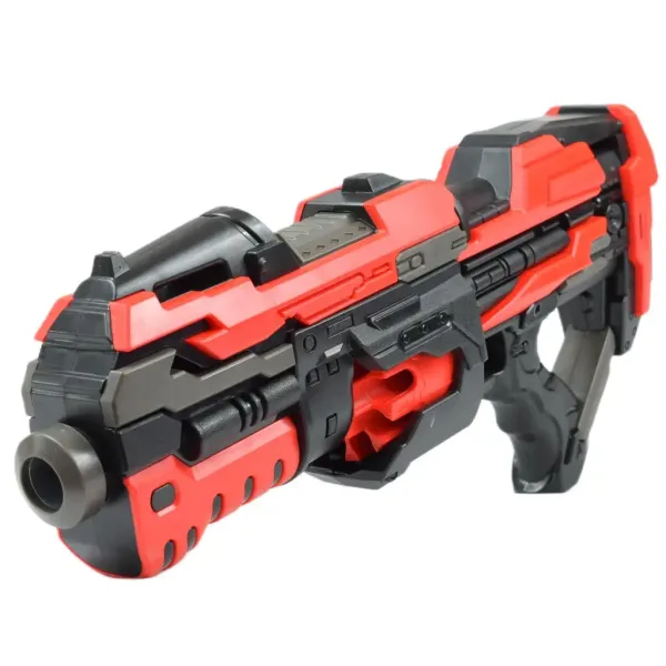 Pro Attack: Pistol electronic cu burete și cartușe 45cm imaginea 5