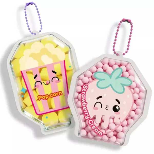 Puffy Pouches: set de design Pufi charm - vată de zahăr imaginea 2