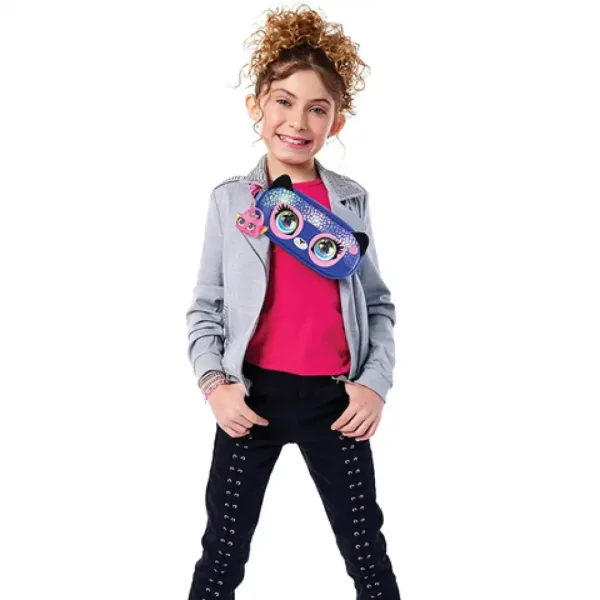 Purse Pets: Savannah Cheetah geanta interactivă cu curea - Spin Master imaginea 3