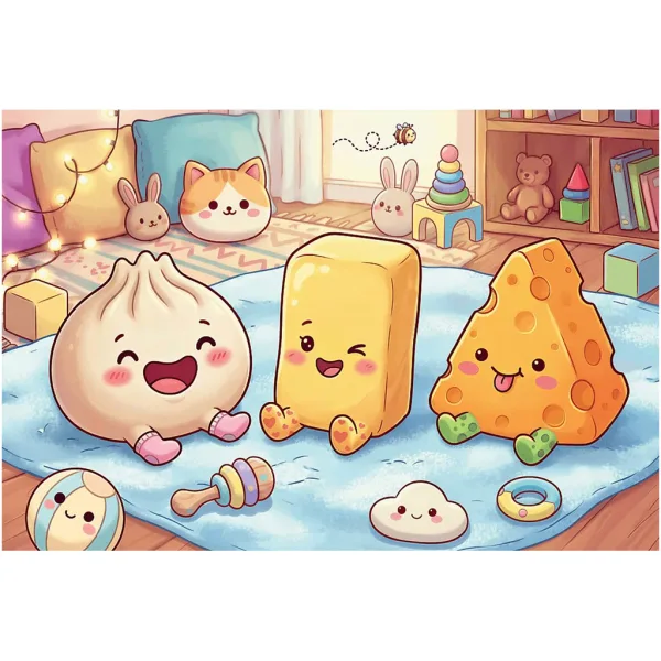 Puzzle Bao Bao 100 de piese - Trefl imaginea 2