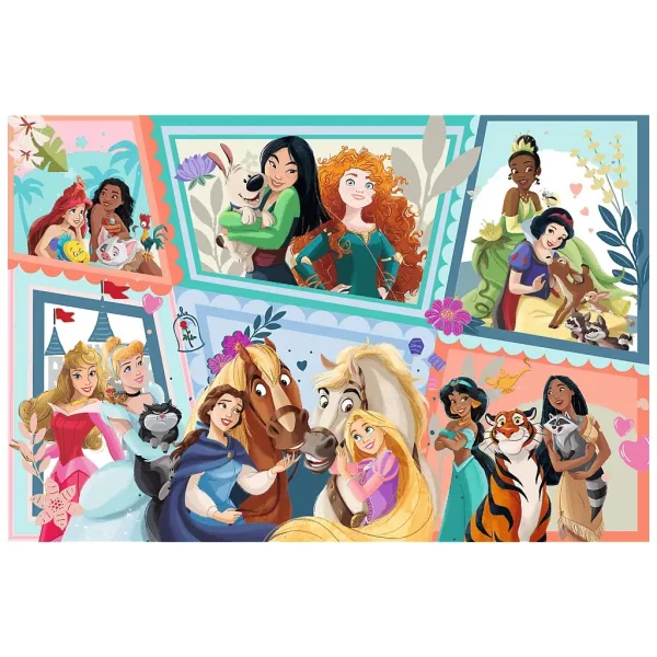 Puzzle premium Disney Prințese 300 de piese - Trefl imaginea 2