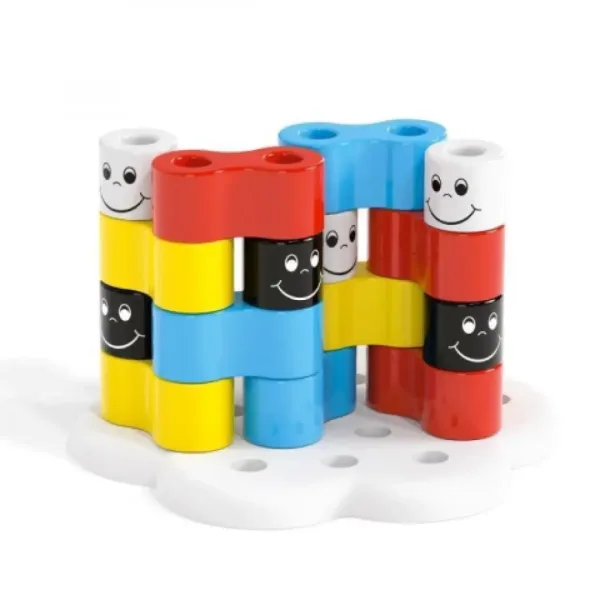 Quercetti: Daisy twins biluțe 30 bucăți set accesoriu imaginea 2