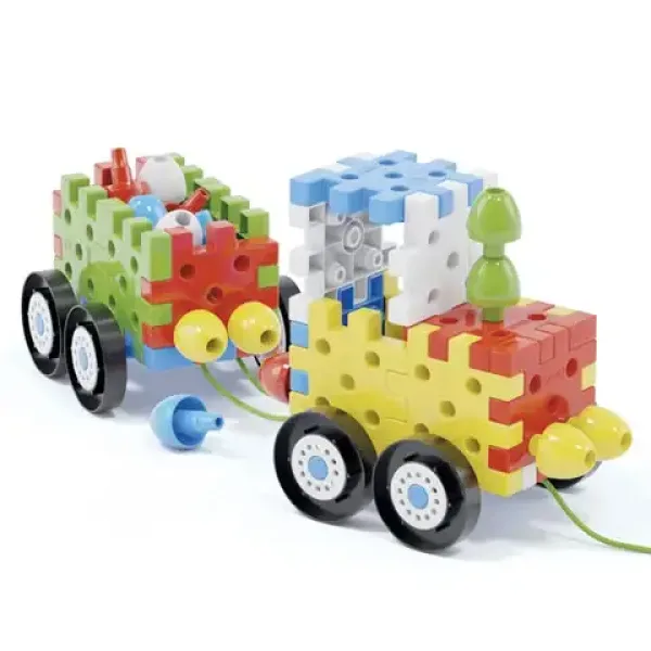 Quercetti: Jumbo Vehicule 62 bucăți set imaginea 2