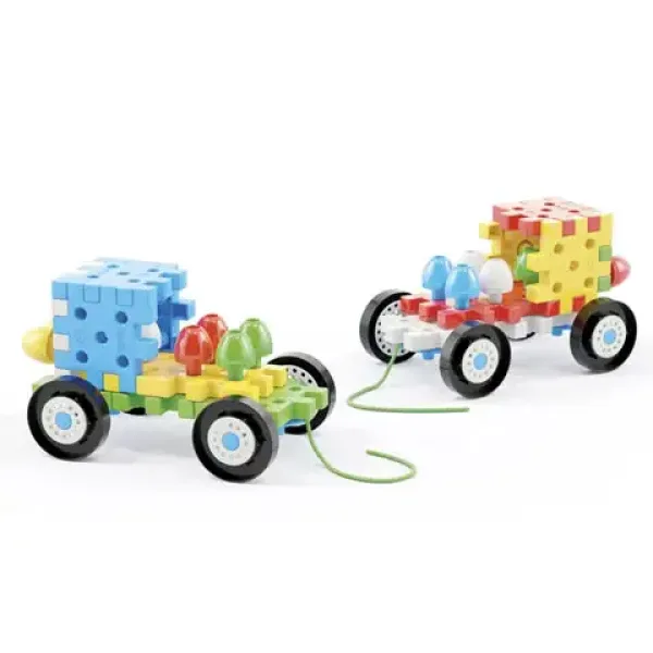 Quercetti: Jumbo Vehicule 62 bucăți set imaginea 3