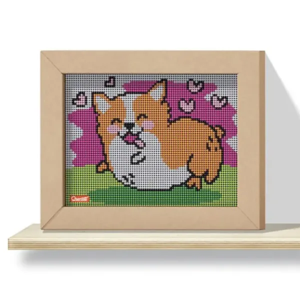 Quercetti: Pixel Art 4 Kawaii Corgi imaginea 2