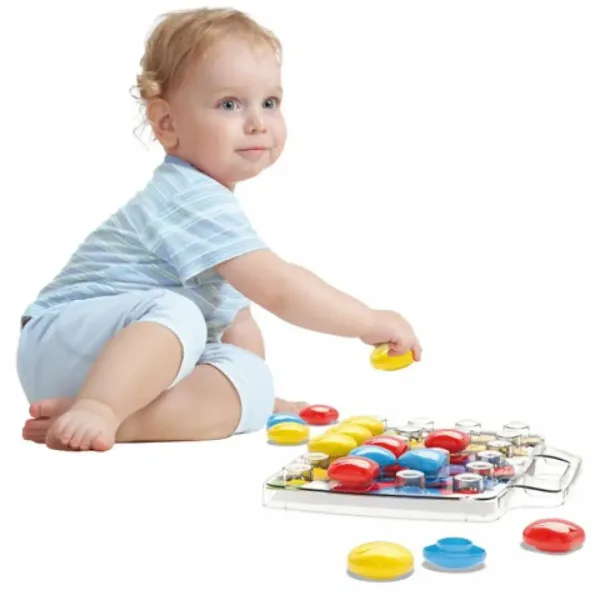 Quercetti: Pixel Baby Basic biluţe uriaşe imaginea 3