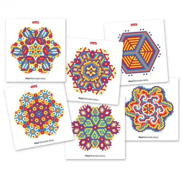 Quercetti: Pixel Daisy Mandala imaginea 3