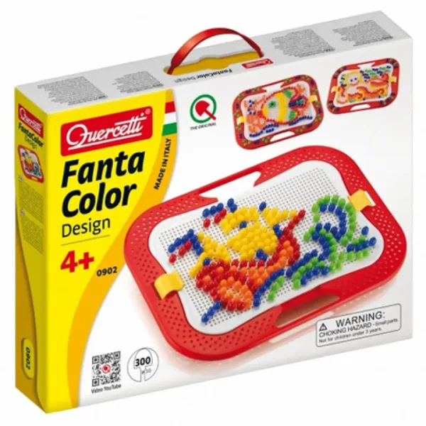 Quercetti: Set de mozaic cu vapor, 300 de piese