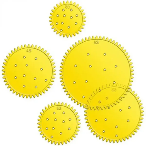 Quercetti: set de făcut Spirogiro Mandala imaginea 3