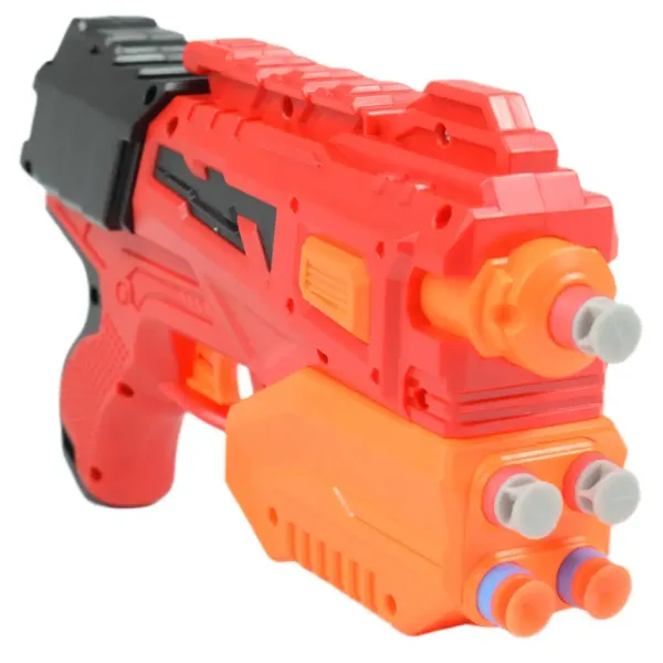 Raid Launcher: Pistol manual de tragere cu tinta si cartuse 26cm imaginea 4