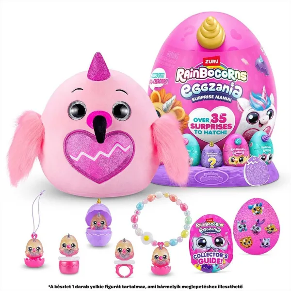 Rainbocorns: Ouăzania ouă surpriză cu figurine din pluș în mai multe variante 1buc imaginea 7