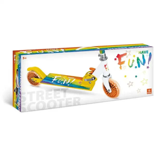 Rainbow model trotinetă două roți - Mondo Toys imaginea 2