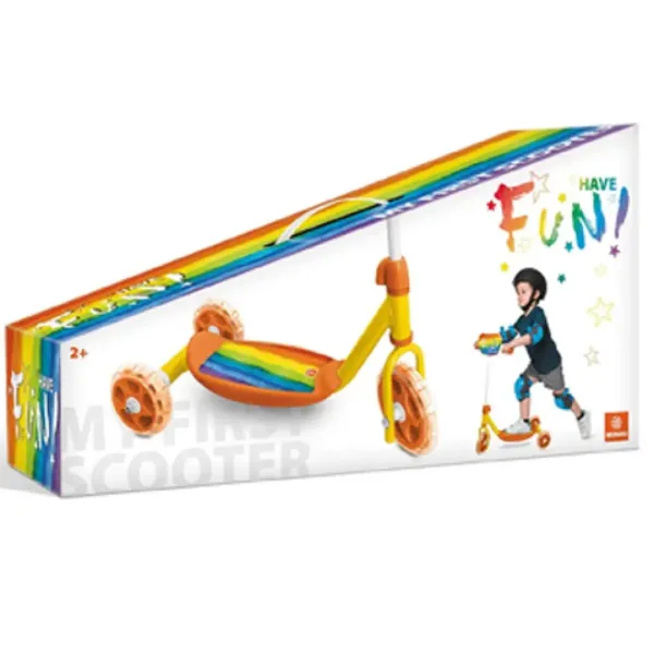 Rainbow model trotinetă trei roți - Mondo Toys imaginea 3