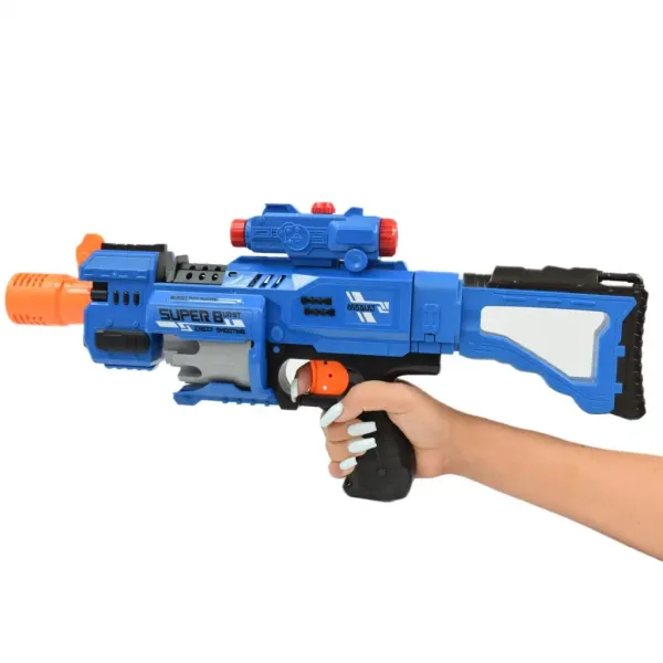 Rapid Launcher: Pistol electric cu burete cu 20 de cartușe 49cm imaginea 7