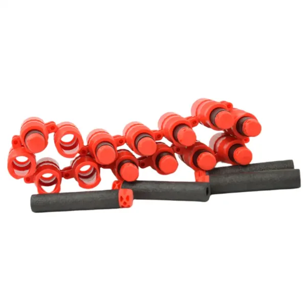 Rattle Belt Track Pro: Armă de burete cu magazie și cartușe cu o rază de tragere de 18 metri imaginea 9