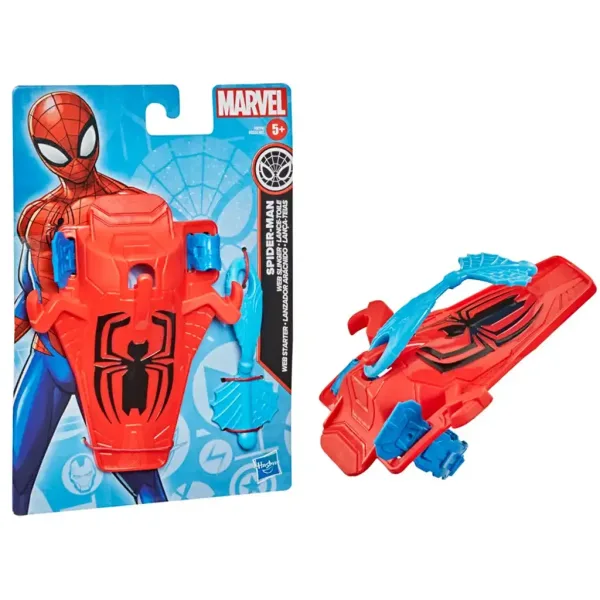 Răzbunătorii: Spider-Man aruncător de plasă - Hasbro imaginea 2