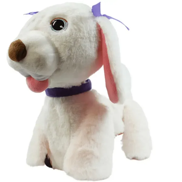 RC Cute Pet: câine interactiv de pluș Labrador cu telecomandă și accesorii 2.4GHz 40cm imaginea 5